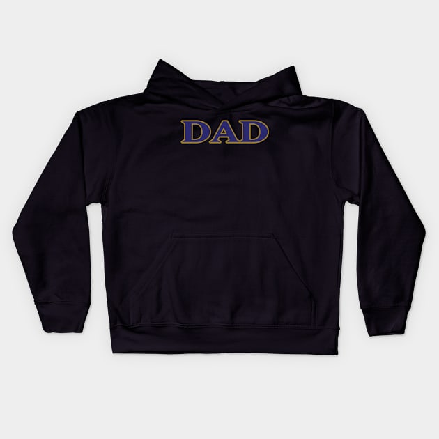 Baltimore DAD! Kids Hoodie by OffesniveLine